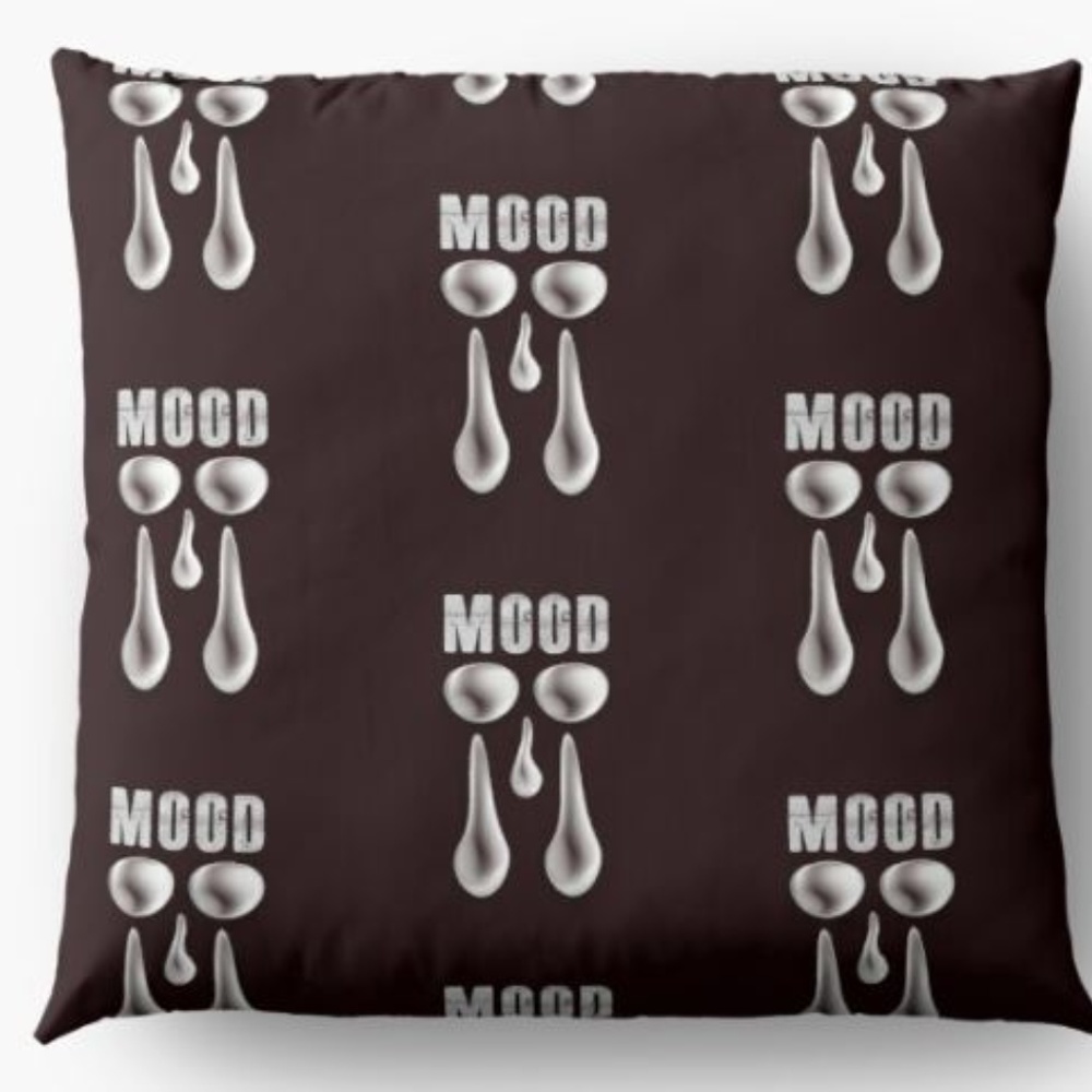 Crying Tears Mood Floor Pillow